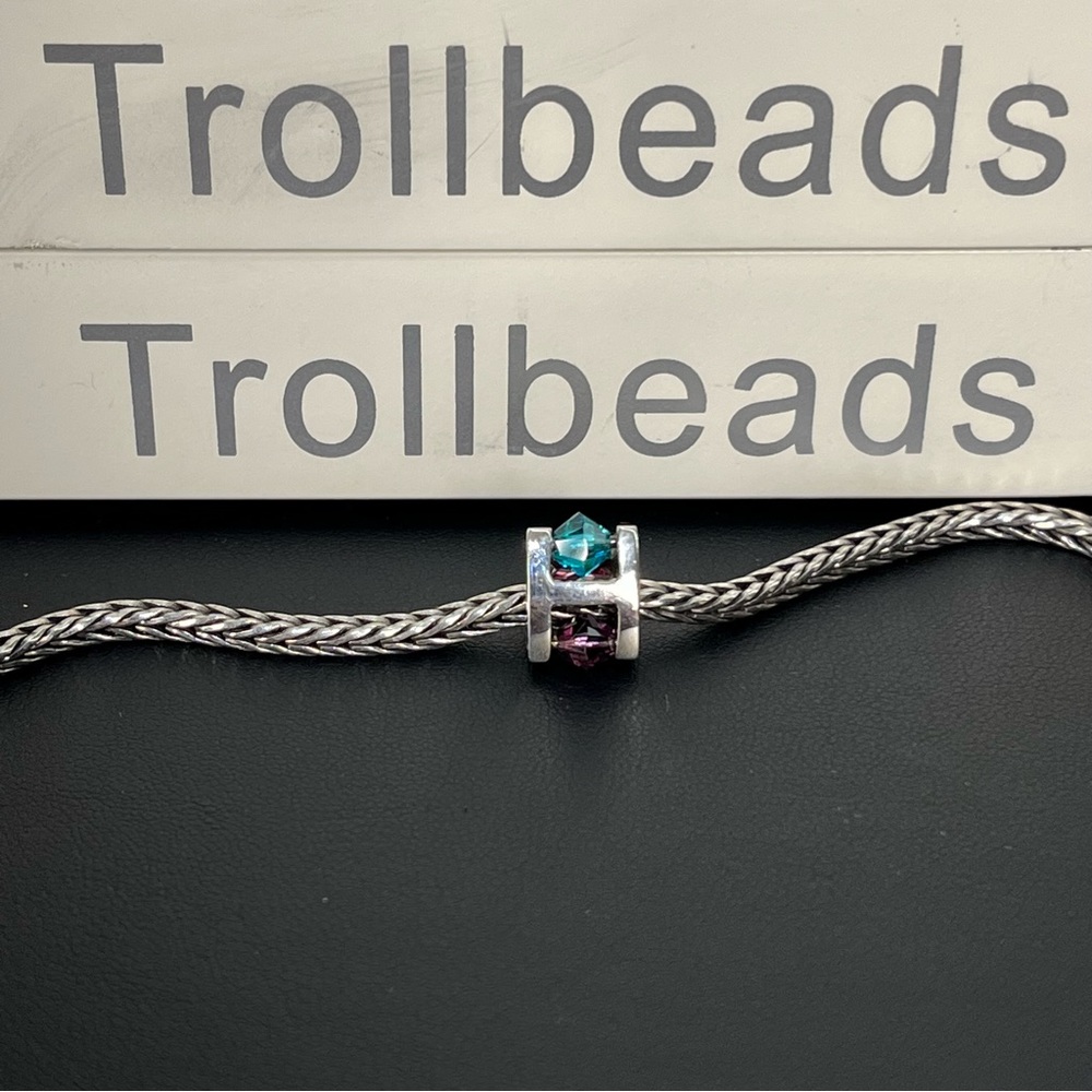 Trollbeads Retired Winter Jewel, Small Bead- 61713